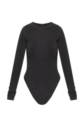 オールインワン・サロペット GIVENCHY Women Bodysuit Tops BWB03U20H0 008 Black BLACK BY MOUSSY（ブラックバイマウジー）の「side open all in